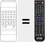 Télécommande pour remplacer 8116