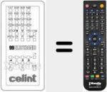 Replacement remote control for 99 ELECTRONIC