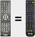 Mando a distancia sustituto de B-031-1