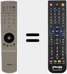 Mando a distancia sustituto de CONTROL 350 DVD (87000062)