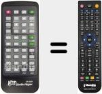 Télécommande pour remplacer GS-063A