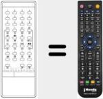 Télécommande pour remplacer INFRARED 2060M