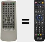 Télécommande pour remplacer KM-112