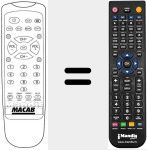 Mando a distancia sustituto de NRF-900