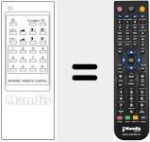 T&eacute;l&eacute;commande pour remplacer CB 515