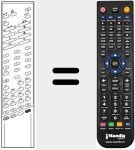 Télécommande pour remplacer RC 348