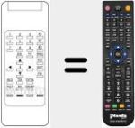 Mando a distancia sustituto de RC 511