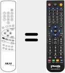 Télécommande pour remplacer RCS 702