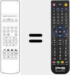 Replacement remote control for REMOTE CONTROL UNIT SF1