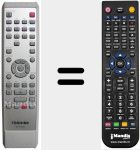 Télécommande pour remplacer SE-R0228 (P000461890)