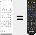 Télécommande pour remplacer SHP 101