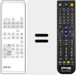 Mando a distancia sustituto de SHP 401