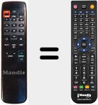 Télécommande pour remplacer TSR 200