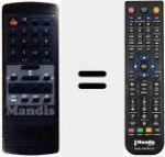 Télécommande pour remplacer IRC 200