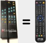 T&eacute;l&eacute;commande pour remplacer TLC 251