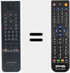 Télécommande pour remplacer FB 1320 (80432550)