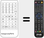 T&eacute;l&eacute;commande pour remplacer VTS 99 / 30 STEREO