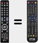 Télécommande pour remplacer MKJ61841702