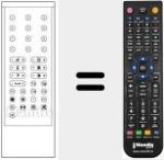 Télécommande pour remplacer RC 1000