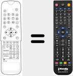 Replacement remote control for RC 647340