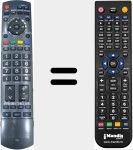 T&eacute;l&eacute;commande pour remplacer N2QAYB000182