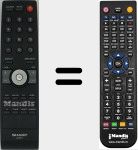 Mando a distancia sustituto de 9JR9800000004 (098GR8BD9NESHR)