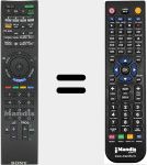 Télécommande pour remplacer RM-GD 010 (148771613)