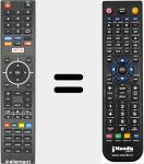Replacement remote control for 845-058-03B03