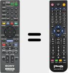 Télécommande pour remplacer RM-ADP069 (A1846295A)