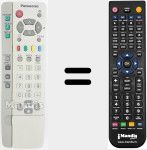 Mando a distancia sustituto de EUR511212A
