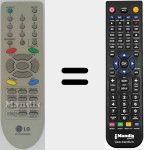 Mando a distancia sustituto de MC019AW (6710V00090A)