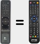 Télécommande pour remplacer LOG001