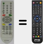 Mando a distancia sustituto de MI-6710V00090A