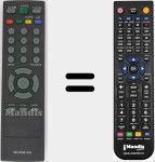 Télécommande pour remplacer MI-MKJ33981406