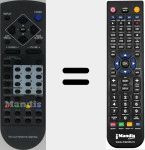 Mando a distancia sustituto de MI-RMC220 