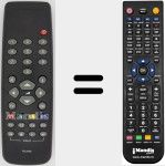 Télécommande pour remplacer MV-RC2000