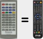 Télécommande pour remplacer N2QAJC000018