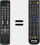 Télécommande pour remplacer RC-LTL