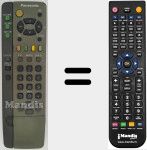 Télécommande pour remplacer EUR511200