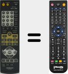 Replacement remote control for RC-655DV