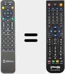 Replacement remote control for REMCON2042