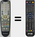 Télécommande pour remplacer RM-FB