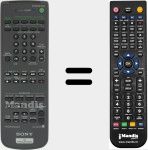 Mando a distancia sustituto de RM-PE300
