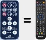 Télécommande pour remplacer RM-SRDF327 (EM00180000)