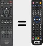 T&eacute;l&eacute;commande pour remplacer SE-R0285