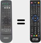 Mando a distancia sustituto de SR-167