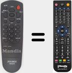 Mando a distancia sustituto de SR2016