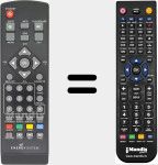 Télécommande pour remplacer ENE004