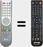 Mando a distancia sustituto de Iris003