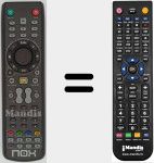 T&eacute;l&eacute;commande pour remplacer REMCON1454